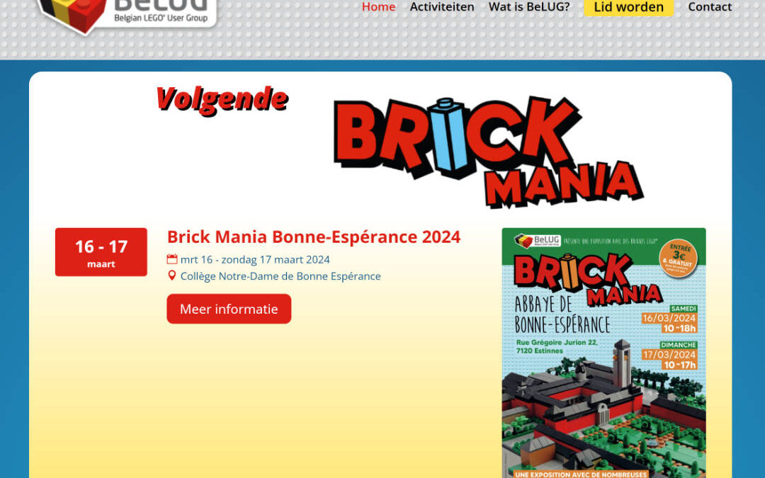 BeLUG: Belgian LEGO® User Group